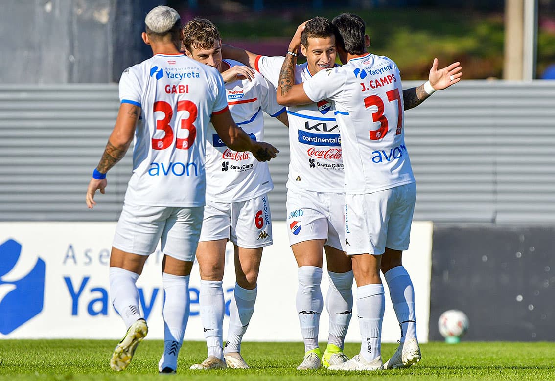 Nacional domina a General Caballero JLM y se afianza en la cima del Clausura