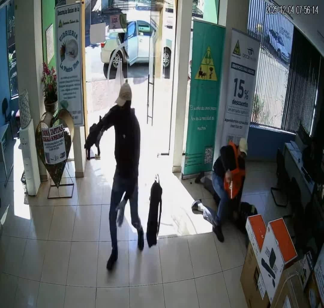 Roban G 150 millones en asalto a cooperativa