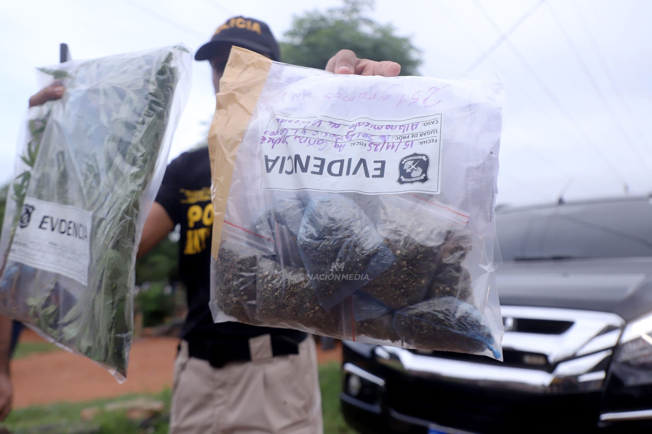 Nueve detenidos y evidencias incautadas en megaoperativo de Lambaré